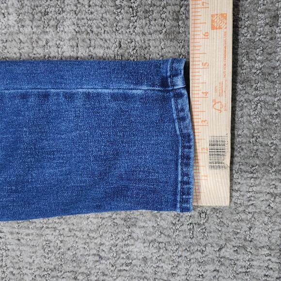 Old Navy Jeans Wow Straight High Rise Blue Pockets Size 2 - Picture 5 of 12